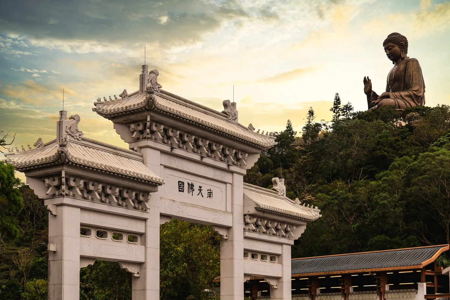 Tian Tan Big Buddha statue, Lantau Island